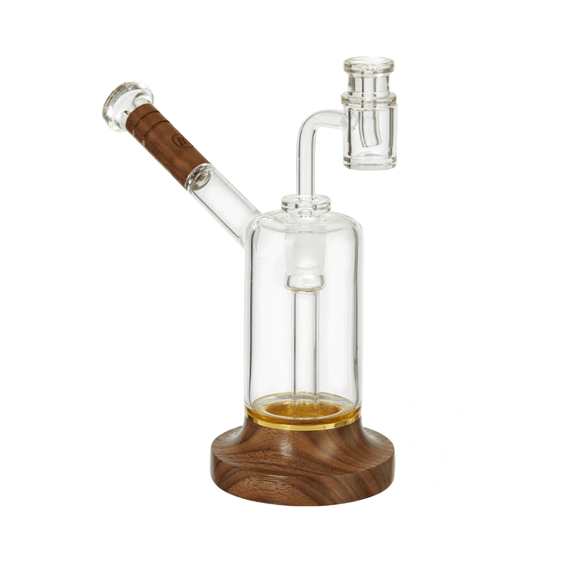 Marley Natural Glass & Walnut Riggler
